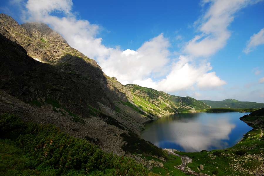 Czarny Staw Gąsienicowy w Tatrach